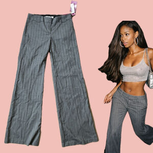 Smart Set Y2K Low Rise Wide Leg Trousers Size 0 – Deadstock Tailored